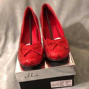 COPY - Ruby Red Slippers-Size 9
